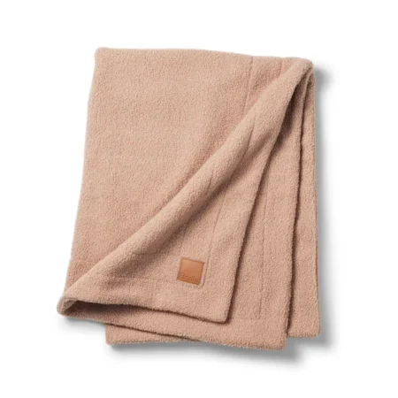 Elodie Details - Детский плед Pearl Velvet Blanket, цвет Pink Boucl