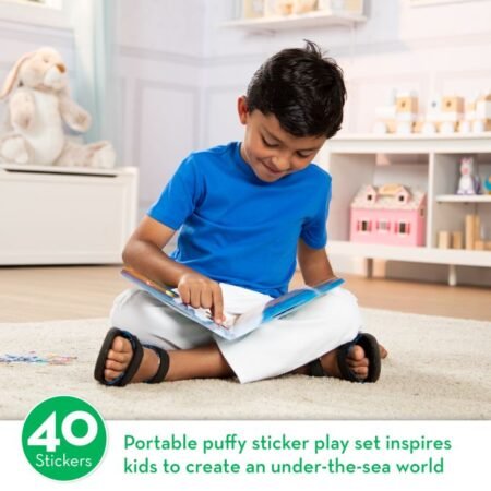 Об'ємні багаторазові наліпки  Океан  Melissa&Doug (MD30520) - Зображення 4