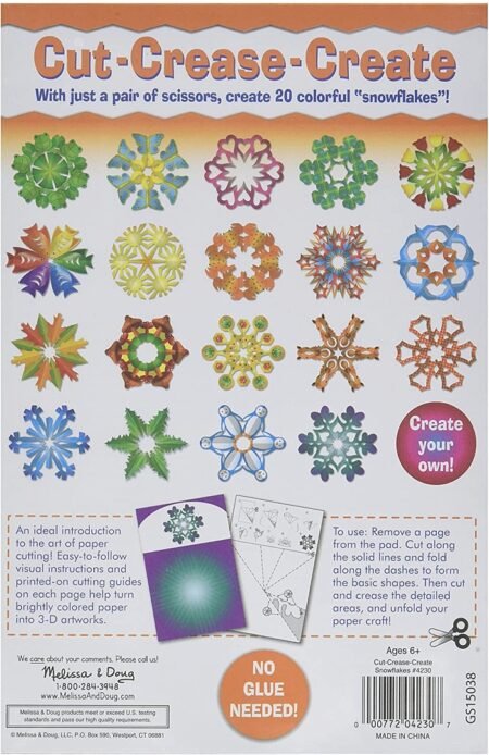 Набір для творчості  Створи паперові сніжинки  Melissa&Doug (MD4230) - Зображення 2