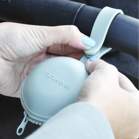 Футляр для пустушки силіконовий MinikOiOi Pod - Mineral Blue - Зображення 2