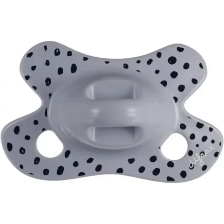 Пустушка силіконова Difrax Natural Newborn 0+ міс, Stone_dots
