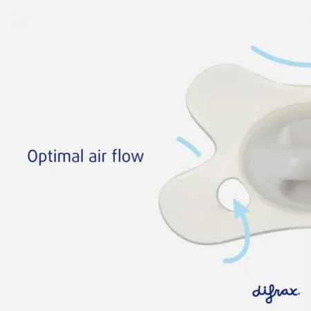 Пустушка силіконова Difrax Natural 20+ міс, Chocolate_lines - Зображення 2