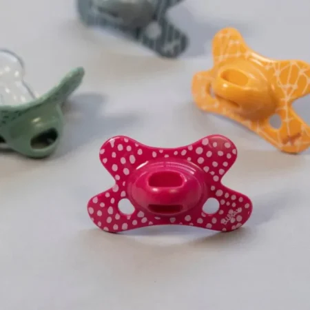 Пустушка силіконова Difrax Natural 0-6 міс, Dahlia_dots - Зображення 5