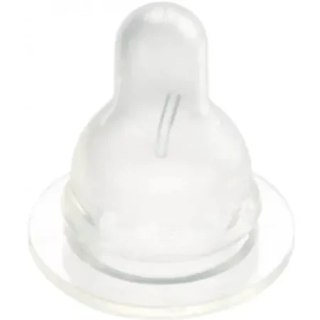 Силіконова соска до пляшечки для годування Difrax S-bottle Natural маленька (2шт) - Зображення 4