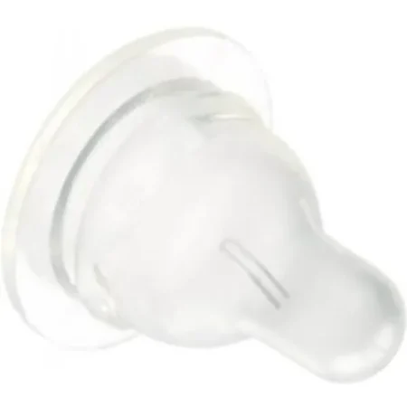 Силіконова соска до пляшечки для годування Difrax S-bottle Natural маленька (2шт) - Зображення 5