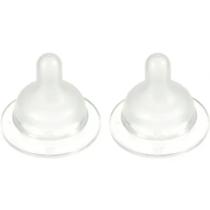 Силіконова соска до пляшечки для годування Difrax S-bottle Wide XL (2шт)