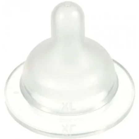 Силіконова соска до пляшечки для годування Difrax S-bottle Wide XL (2шт) - Зображення 3