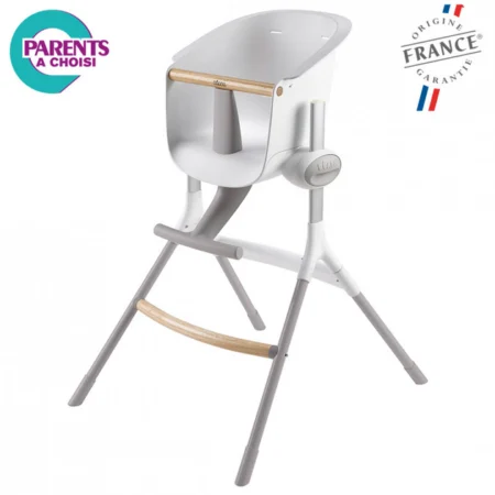 Стілець для годування Beaba Up & Down білий - Зображення 4