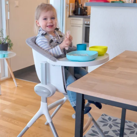 Стілець для годування Beaba Up & Down білий - Зображення 2