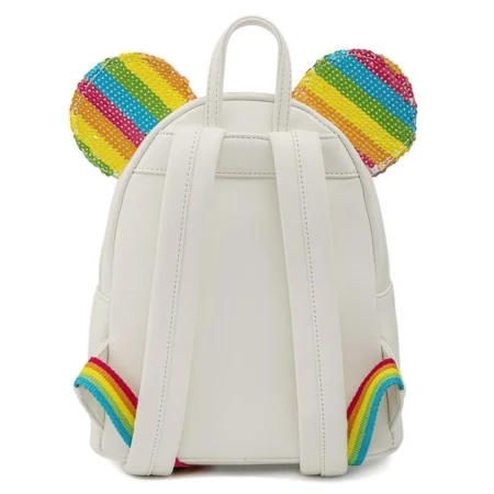 Рюкзак Loungefly LF Disney Sequin Rainbow Minnie Mini - Зображення 3