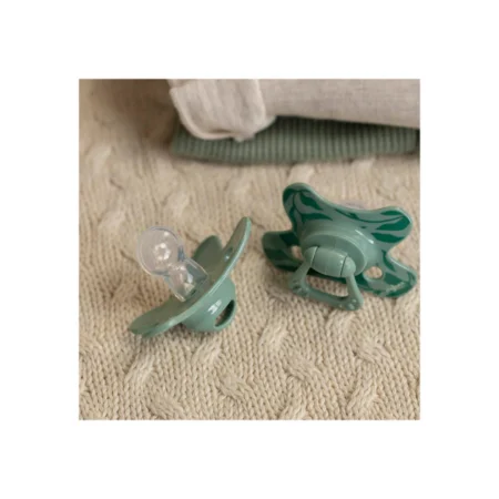 Пустушка силіконова Difrax Natural 12+ міс, Sage_leafs - Зображення 2