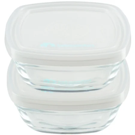 Скляні контейнери для їжі BEBE CONFORT 2 шт +4 міс
