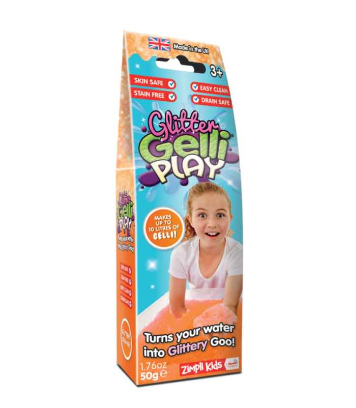 Набір для купання GLITTER GELLI PLAY - 50G - MIXED(фіолет, оранж) - Зображення 4