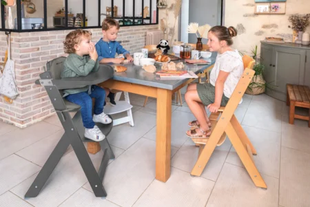 Стільчик для годування з вкладишем BEBE CONFORT Timba Mineral Graphite - Зображення 2