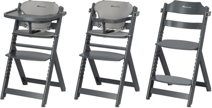 501287234 Стільчик для годування з вкладишем BEBE CONFORT Timba Grey Mist - Зображення 9