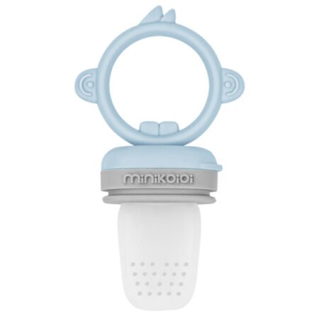 Ніблер силіконовий MinikOiOi Pulps - Mineral Blue / Powder Grey