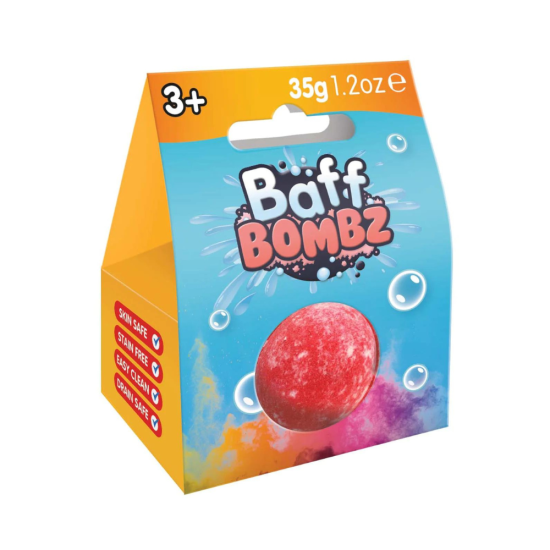 813974027122 Набір бомбочок для ванни BAFF BOMBZ ROUND - 35G - 1 BATH PACK - UK - Зображення 1