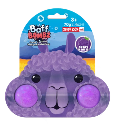 Набір для ванни - ANIMAL BAFF BOMBZ (LLAMA &FROG) - Зображення 2