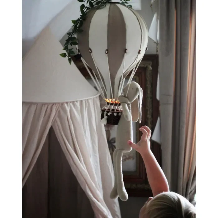 Повітряна куля-Decorative Balloon size S - LIGHT GREY /DARK GREY - Зображення 2