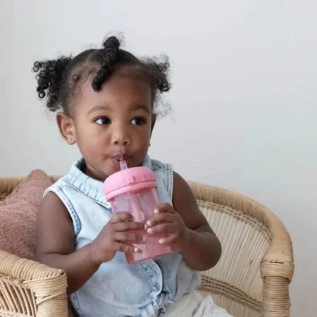 Чашка непроливайка із силіконовою соломинкою Difrax, Sage - Зображення 3