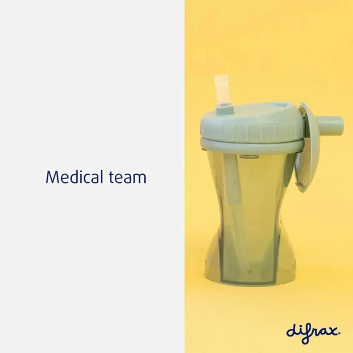 Чашка непроливайка із силіконовою соломинкою Difrax, Sage - Зображення 2