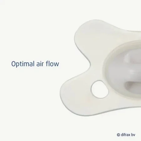 Пустушка силіконова Difrax Dental 0-6 міс, Ice - Зображення 4