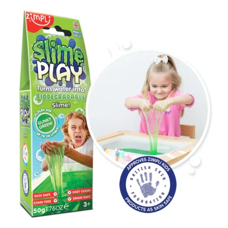 Набір для купання - Green Eco Slime Play Powder 50g