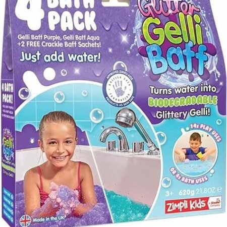 Набір для купання - Purple Glitter Eco Gelli Baff - Зображення 2