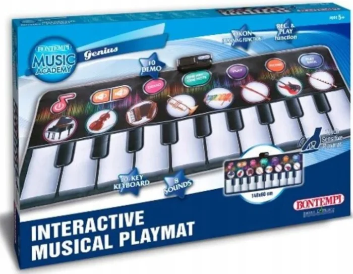 Інтерактивний музичний килимок 148х60см - Зображення 1