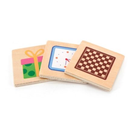 Дерев'яний пазл-гра Viga Toys Вивчаємо форми (44506) - Зображення 3