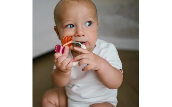 Брязкальце-прорізувач  Фрукти / Babyono - Зображення 2