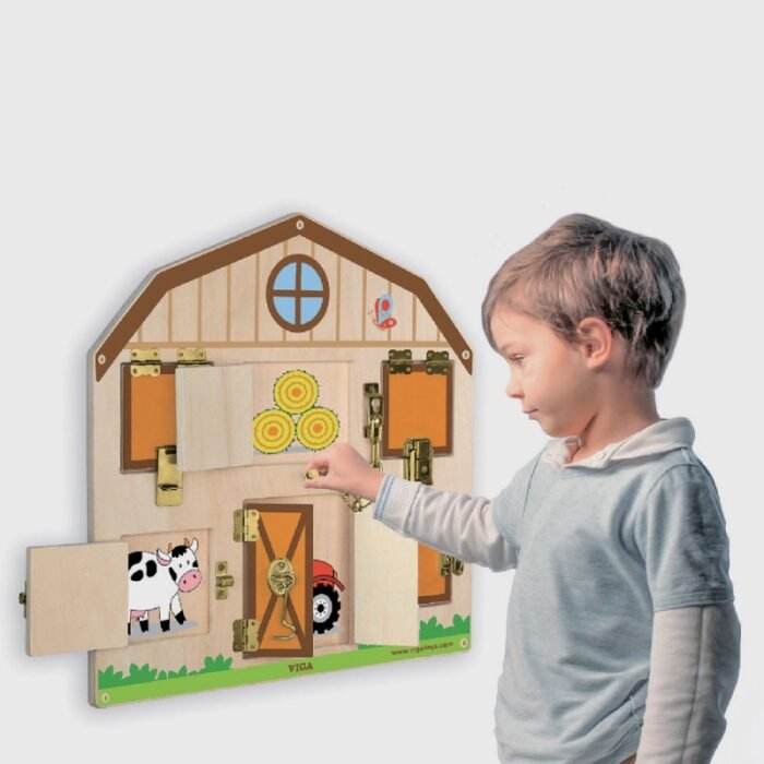 Бізіборд Viga Toys Будиночок на фермі (51627FSC) - Зображення 2