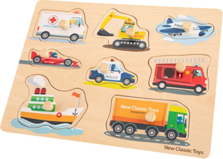 New Classic Toys Пазл Транспорт 8 частин