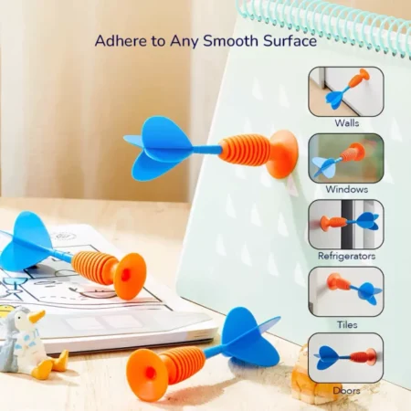 Дартс, для гри в приміщенні SUCTION DART - Зображення 3