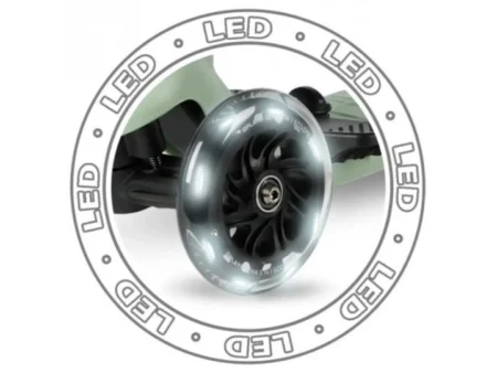 Самокат триколісний дитячий 5 в 1 Sema Pro Green (7290116961064) - Зображення 4