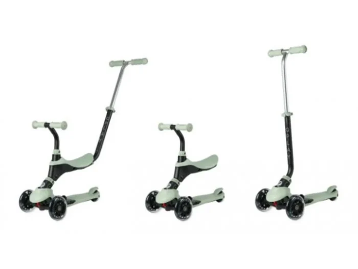 Самокат триколісний дитячий 5 в 1 Sema Pro Green (7290116961064) - Зображення 2