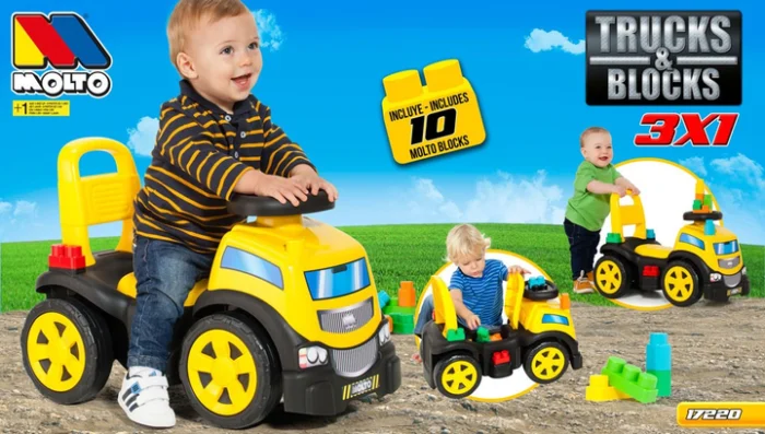 Толокар Вантажівка з блоками, 10шт - Зображення 2