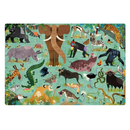 Пазл LET'S LEARN PUZZLE AFRICAN ANIMAL - Зображення 5