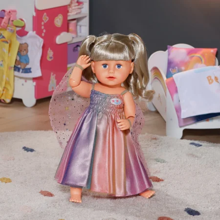 Одяг для ляльки BABY BORN - СУКНЯ ВЕСЕЛКА (43 cm) - Зображення 3