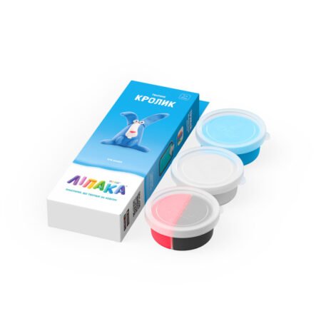 Набір пластиліну, що самостійно твердіє, ЛІПАКА – КРОЛИК - Зображення 4