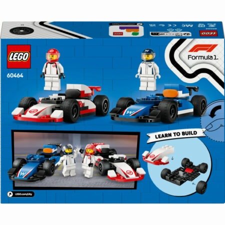 Конструктор LEGO City Автомобілі для перегонів F1 команд Williams Racing та Haas F1 - Зображення 3