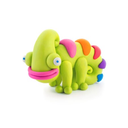 Набір пластиліну, що самостійно твердіє, ЛІПАКА - ЕКЗОТИЧНІ ТВАРИНИ: ХАМЕЛЕОН - Зображення 3