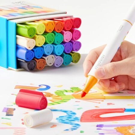 Набір маркерів 24шт. DUAL-TIP WASHABLE MARKER 24 COLORS - Зображення 3