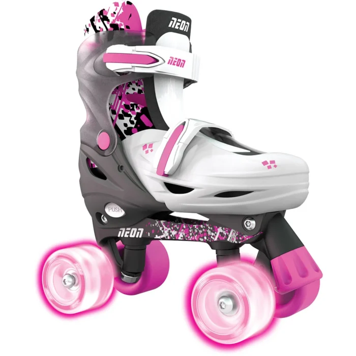 Роликові ковзани Neon Combo, розмір 30-33, рожевий - Зображення 9