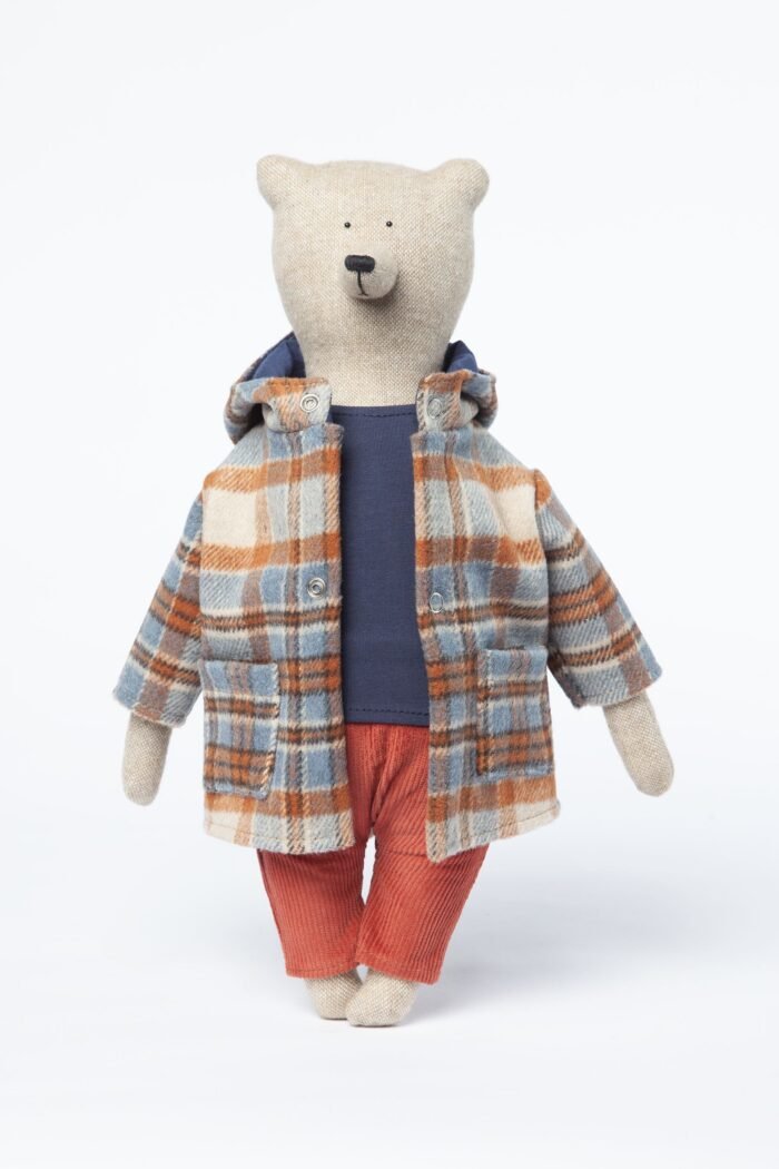 Іграшка ручної роботи Philomena Kloss - Ведмiдь Хюго - Зображення 1