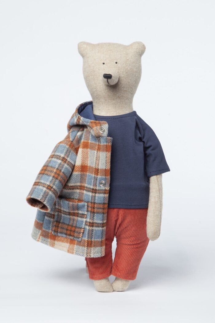 Іграшка ручної роботи Philomena Kloss - Ведмiдь Хюго - Зображення 2