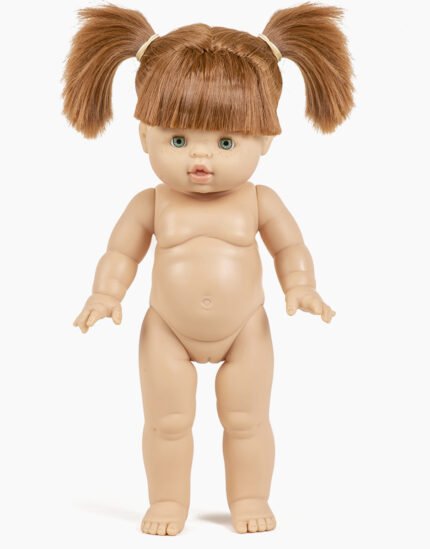 Темношкіра лялька зі світлим волоссям Louisa (37см)