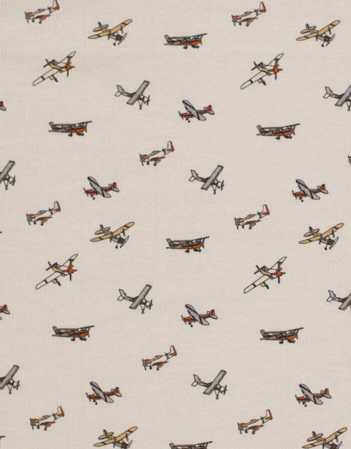 Трикотажна піжама Morgan в рубчик з принтом - Зображення 2