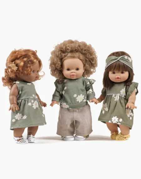 Сукня «Ромашки» та пов’язка на голові з бавовни - Зображення 3