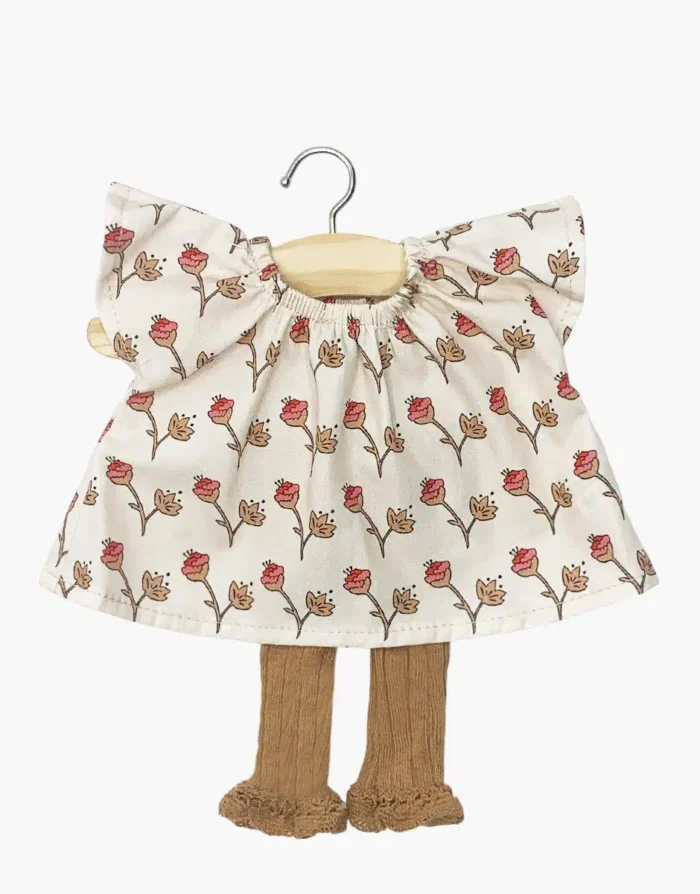 Карамельний комплект (блузка та лосини) - Зображення 1